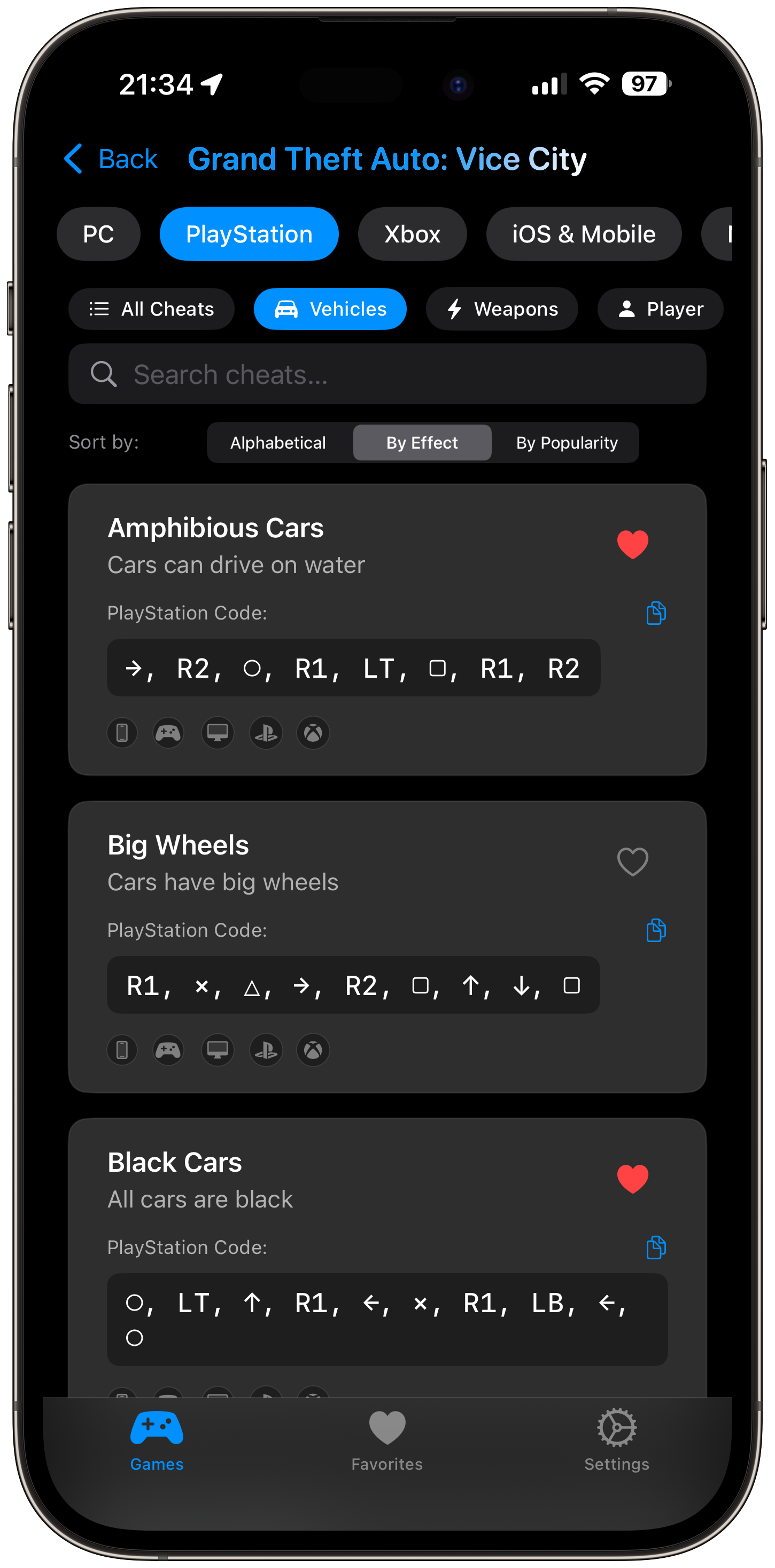 master-cheats screenshot 2